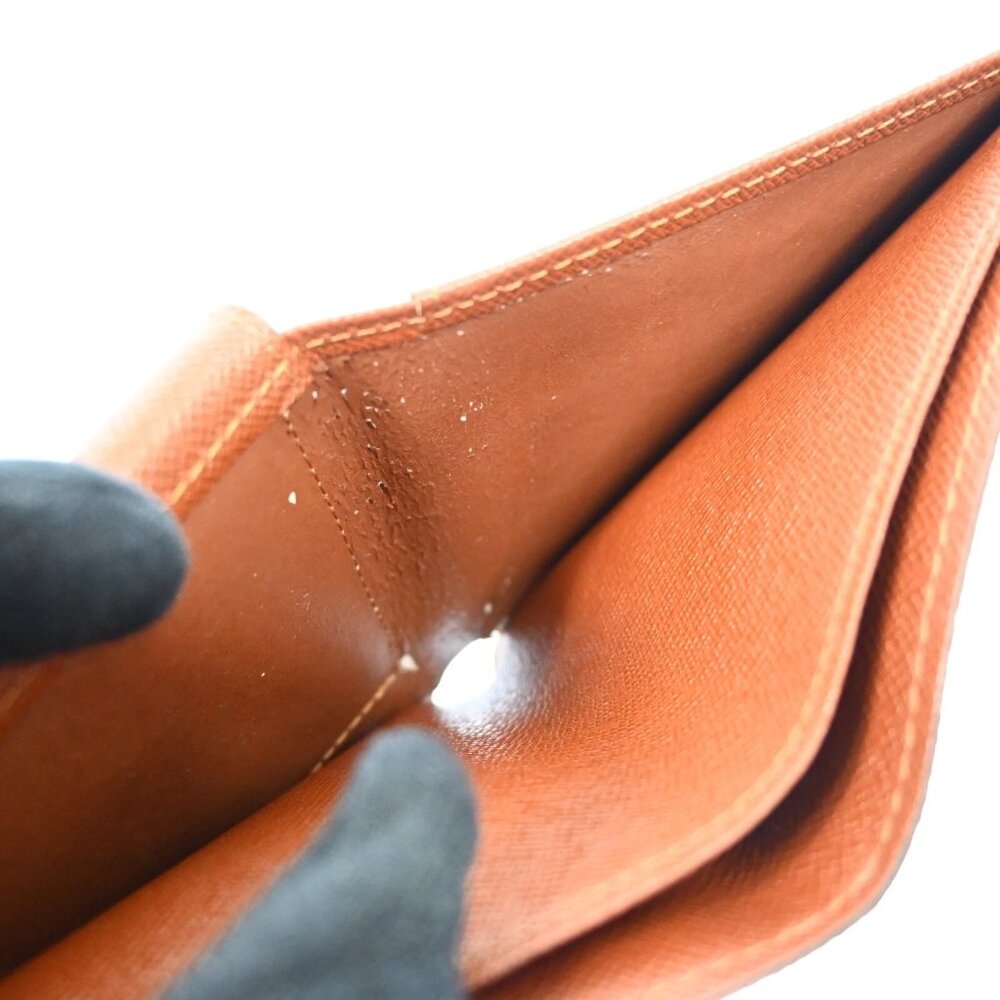 Authentic LOUIS VUITTON Monogram Marco Leather Wallet bsj238-121125 - Picture 14 of 16